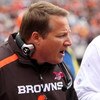 CLEVELAND - OCTOBER 04:  Head coach Eric Mangini of the Cleveland Browns looks on against the Cincinnati Bengals during their game at Cleveland Browns Stadium on October 4, 2009 in Cleveland, Ohio.  (Photo by Jim McIsaac/Getty Images)