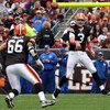 CLEVELAND - OCTOBER 04:  Derek Anderson #3 of the Cleveland Browns throws a pass against the Cincinnati Bengals during their game at Cleveland Browns Stadium on October 4, 2009 in Cleveland, Ohio. The Bengals defeated the Browns 23-20 in overtime.  (Photo