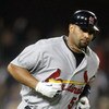 LOS ANGELES, CA - AUGUST 17:  Albert Pujols #5 of the St. Louis Cardinals runs the bases after hitting a solo home run in the fourth inning against the Los Angeles Dodgers at Dodger Stadium on August 17, 2009 in Los Angeles, California.  (Photo by Jeff Gr