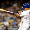 LOS ANGELES, CA - SEPTEMBER 14:  Rafael Furcal #15 of the Los Angeles Dodgers bats against the Pittsburgh Pirates at Dodger Stadium on September 14, 2009 in Los Angeles, California.  (Photo by Jeff Gross/Getty Images)