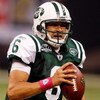 NEW ORLEANS - OCTOBER 04:  Quarterback Mark Sanchez #6 of the New York Jets scrambles against the New Orleans Saints at the Louisana Superdome on October 4, 2009 in New Orleans, Louisiana.  (Photo by Chris Graythen/Getty Images)