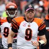 CLEVELAND - OCTOBER 04:  Carson Palmer #9 of the Cincinnati Bengals looks on against the Cleveland Browns during their game at Cleveland Browns Stadium on October 4, 2009 in Cleveland, Ohio. The Bengals defeated the Browns 23-20 in overtime.  (Photo by Ji