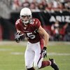 GLENDALE, AZ - SEPTEMBER 27:  Jerheme Urban #85 of the Arizona Cardinals turns up field after a catch against the Indianapolis Colts during the game at University of Phoenix Stadium on September 27, 2009 in Glendale, Arizona.  (Photo by Harry How/Getty Im