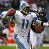 CHICAGO - OCTOBER 04: Daunte Culpepper #11 of the Detroit Lions attempts a pass against the Chicago Bears on October 4, 2009 at Soldier Field in Chicago, Illinois. The Bears defeated the Lions 48-24. (Photo by Jonathan Daniel/Getty Images)