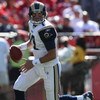 SAN FRANCISCO - OCTOBER 04:  Kyle Boller #12 of the the St. Louis Rams in action against the San Francisco 49ers during an NFL game on October 4, 2009 at Candlestick Park in San Francisco, California.  (Photo by Jed Jacobsohn/Getty Images)