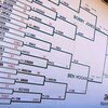 MARANA, AZ - FEBRUARY 28:  The brackets as seen during the semifinals of the Accenture Match Play Championship at the Ritz-Carlton Golf Club at Dove Mountain on February 28, 2009 in Marana, Arizona.  (Photo by Scott Halleran/Getty Images)