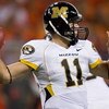 ST. LOUIS, MO - SEPTEMBER 5: Blaine Gabbert #11 of the University of Missouri Tigers passes against the University of Illinois Fighting Illini during the State Farm Arch Rivalry on September 5, 2009 at the Edward Jones Dome in St. Louis, Missouri.  The Ti