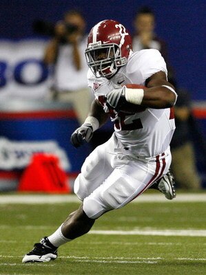ATLANTA - SEPTEMBER 05:  Mark Ingram #22 of the Alabama Crimson Tide against the Virginia Tech Hokies during the Chick-fil-A Kickoff Game at Georgia Dome on September 5, 2009 in Atlanta, Georgia.  (Photo by Kevin C. Cox/Getty Images)