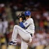 ST. LOUIS, MO - JULY 14:  American League All-Star Zack Greinke of the Kansas City Royals pitches during the 2009 MLB All-Star Game at Busch Stadium on July 14, 2009 in St Louis, Missouri. (Photo by Jamie Squire/Getty Images)