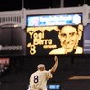 NEW YORK - SEPTEMBER 21:  Yogi Berra stands on the field during a pregame ceremony prior to the start of the last regular season game at Yankee Stadium between the Baltimore Orioles and the New York Yankees on September 21, 2008 in the Bronx borough of Ne