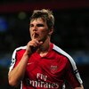 LONDON, ENGLAND - SEPTEMBER 29:  Andrey Arshavin of Arsenal celebrates scoring the second goal during the UEFA Champions League Group H match between Arsenal and Olympiakos at the Emirates Stadium on September 29, 2009 in London, England.  (Photo by Mike 