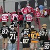 DETROIT - JUNE 06:  Pittsburg fans and Detroit fans enter Joe Louis Arena before the Pittsburgh Penguins face the Detroit Red Wings in Game Five of the 2009 NHL Stanley Cup Finals on June 6, 2009 in Detroit, Michigan.  (Photo by Claus Andersen/Getty Image