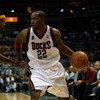 MILWAUKEE - NOVEMBER 14: Michael Redd #22 of the Milwaukee Bucks drives to the basket during the game against the Memphis Grizzlies on November 14, 2007 at the Bradley Center in Milwaukee, Wisconsin.  The Bucks won 102-99.  NOTE TO USER: User expressly ac