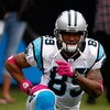 CHARLOTTE, NC - OCTOBER 11:  Steve Smith #89 of the Carolina Panthers stretches before his game against the Washington Redskins at Bank of America Stadium on October 11, 2009 in Charlotte, North Carolina.  (Photo by Streeter Lecka/Getty Images)