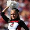 LEXINGTON, KY - OCTOBER 11:  A South Carolina Gamecocks cheerleader is pictured during the game against the Kentucky Widcats  at Commonwealth Stadium on October 11, 2008 in Lexington, Kentucky.  (Photo by Andy Lyons/Getty Images)