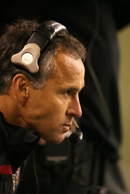 SEATTLE - NOVEMBER 12:  Head coach Mike Nolan of the San Francisco 49ers looks on during the NFL game against the Seattle Seahawks at Qwest Field on November 12, 2007 in Seattle, Washington. (Photo by Otto Greule Jr/Getty Images)