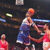 HOUSTON - FEBRUARY 19:  Vince Carter #15 of the East Team dunks the ball in the first half at the 2006 NBA All-Star Game during NBA All-Star Weekend at the Toyota Center on February 19, 2006 in Houston, Texas. NOTE TO USER: User expressly acknowledges and