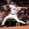 BOSTON - SEPTEMBER 2:  Starting pitcher Lenny DiNardo #55 of the Boston Red Sox pitches in the second inning against the Baltimore Orioles at Fenway Park on September 2, 2005 in Boston, Massachusetts.  (Photo by Jim McIsaac/Getty Images)