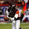 ATLANTA - SEPTEMBER 05:  Quarterback Tyrod Taylor #5 of the Virginia Tech Hokies against the Alabama Crimson Tide during the Chick-fil-A Kickoff Game at Georgia Dome on September 5, 2009 in Atlanta, Georgia.  (Photo by Kevin C. Cox/Getty Images)