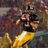 COLUMBIA, MO - OCTOBER 08:  Quarterback Blaine Gabbert #11 of the Missouri Tigers drops back to pass during the game against the Nebraska Cornhuskers on October 8, 2009 at Faurot Field/Memorial Stadium in Columbia, Missouri.  (Photo by Jamie Squire/Getty 