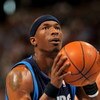 DENVER - MAY 03:  Josh Howard #5 of the Dallas Mavericks takes a free throw against the Denver Nuggets in Game One of the Western Conference Semifinals during the 2009 NBA Playoffs at Pepsi Center on May 3, 2009 in Denver, Colorado. The Nuggets defeated t