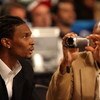 NEW ORLEANS - FEBRUARY 16: NBA players Chris Bosh and Jerome Williams  during NBA All-Star Saturday Night part of 2008 NBA All-Star Weekend at the New Orleans Arena on February 16, 2008 in New Orleans, Louisiana.  (Photo by Bryan Bedder/Getty Images)