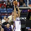 SACRAMENTO, CA - JANUARY 30:   Kevin Martin #23 of the Sacramento Kings shoots against the Charlotte Bobcats during an NBA game on January 30, 2008 at ARCO Arena in Sacramento, California. NOTE TO USER: User expressly acknowledges and agrees that, by down