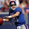 EAST RUTHERFORD, NJ - OCTOBER 11:  Eli Manning #10 of the New York Giants drops back to pass against the Oakland Raiders during the game on October 11, 2009 at Giants Stadium in East Rutherford, New Jersey.  (Photo by Jared Wickerham/Getty Images)