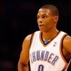 OKLAHOMA CITY - OCTOBER 29:  Russell Westbrook #0 of the Oklahoma City Thunder looks across the court during the game against the Milwaukee Bucks at the Ford Center on October 29, 2008 in Oklahoma City, Oklahoma. The Bucks won 98-87.  NOTE TO USER: User e