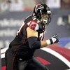 ATLANTA - NOVEMBER 23: Tackle Tyson Clabo #77 of the Atlanta Falcons enters the field before play against the Carolina Panthers at the Georgia Dome on November 23, 2008 in Atlanta, Georgia.  (Photo by Al Messerschmidt/Getty Images) 
