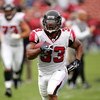 SAN FRANCISCO - OCTOBER 11:  Michael Turner #33 of the Atlanta Falcons warms up before their game against the San Francisco 49ers at Candlestick Park on October 11, 2009 in San Francisco, California.  (Photo by Ezra Shaw/Getty Images)