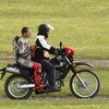 PHILLIP ISLAND, AUSTRALIA - OCTOBER 18: Jorge Lorenzo of Spain rider of the #99 Fiat Yamaha Team Yamaha returns to the pits after crashing out during the Australian MotoGP, which is round 15 of the MotoGP World Championship, at Phillip Island Grand Prix C