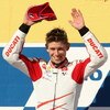 PHILLIP ISLAND, AUSTRALIA - OCTOBER 18:  Casey Stoner of Australia and the Ducati Marlboro Team celebrates on the podium after winning the Australian MotoGP, which is round 15 of the MotoGP World Championship, at Phillip Island Grand Prix Circuit on Octob