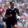 HONG KONG - MARCH 25-26:  Jonah Lomu of New Zealand in action during the 1995 Hong Kong Rugby Sevens March 25-26, 1995 held in Hong Kong. (Photo by Dave Rogers/Getty Images) 