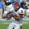 PASADENA, CA - SEPTEMBER 02:  Brent Casteel #5 of the Utah Utes runs with the ball against the UCLA Bruins during the college football game held on Septemeber 2, 2006 at the Rose Bowl in Pasadena, California. The Bruins defeated the Utes 31-10.  (Photo by