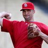 LOS ANGELES, CA - AUGUST 19:  Mark DeRosa #7 of the St. Louis Cardinals warms up prior to the game against the Los Angeles Dodgers at Dodger Stadium on August 19, 2009 in Los Angeles, California.  (Photo by Jeff Gross/Getty Images)