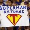 BATON ROUGE, LA - OCTOBER 10:  A fan of the Florida Gators holds up a sign about quarterback Tim Tebow #15 (not pictured) during the game against the Louisiana State University Tigers at Tiger Stadium on October 10, 2009 in Baton Rouge, Louisiana.  (Photo