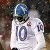 FOXBORO - OCTOBER 18:  Vince Young #10 of the Tennessee Titans  leaves the field in the fourth quarter during a game against the New England Patriots converse at Gillette Stadium on October 18, 2009 in Foxboro, Massachusetts. The Patriots won 59-0. (Photo