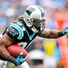 CHARLOTTE, NC - OCTOBER 25:  DeAngelo Williams #34 of the Carolina Panthers runs against the Buffalo Bills at Bank of America Stadium on October 25, 2009 in Charlotte, North Carolina.  (Photo by Grant Halverson/Getty Images)