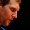 NEW YORK - NOVEMBER 16:  Dirk Nowitzki #41 of the Dallas Mavericks walks with his head down after a foul shot against  the New York Knicks on November 16, 2008 at Madison Square Garden in New York City. NOTE TO USER: User expressly acknowledges and agrees