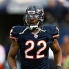 CHICAGO - OCTOBER 04: Matt Forte #22 of the Chicago Bears runs off the field after scoring a touchdown against the Detroit Lions on October 4, 2009 at Soldier Field in Chicago, Illinois. The Bears defeated the Lions 48-24. (Photo by Jonathan Daniel/Getty 