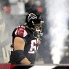 ATLANTA - NOVEMBER 23: Center Todd McClure #62 of the Atlanta Falcons enters the field before play against the Carolina Panthers at the Georgia Dome on November 23, 2008 in Atlanta, Georgia.  (Photo by Al Messerschmidt/Getty Images) 