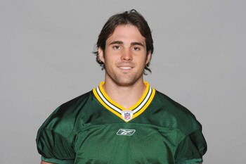 GREEN BAY, WI - 2009:  Brett Swain of the Green Bay Packers poses for his 2009 NFL headshot at photo day in Green Bay, Wisconsin.  (Photo by NFL Photos)  
