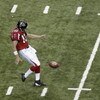ATLANTA - SEPTEMBER 19:  Punter Chris Mohr #36 of the Atlanta Falcons kicks the ball against the St. Louis Rams during the game at the Georgia Dome on September 19, 2004 in Atlanta, Georgia. The Falcons defeated the Rams 34-17.  (Photo by Craig Jones/Gett