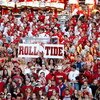TUSCALOOSA, AL - OCTOBER 24:  Fans of the Alabama Crimson Tide cheer against the Tennessee Volunteers at Bryant-Denny Stadium on October 24, 2009 in Tuscaloosa, Alabama.  (Photo by Kevin C. Cox/Getty Images)
