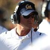 BERKELEY, CA - OCTOBER 24:  Head coach Jeff Tedford of the California Golden Bears looks on against the Washington State Cougars at California Memorial Stadium on October 24, 2009 in Berkeley, California.  (Photo by Jed Jacobsohn/Getty Images)