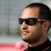 MARTINSVILLE, VA - OCTOBER 23:  Juan Pablo Montoya, driver of the #42 Target Chevrolet, stands on the grid during qualifying for the NASCAR Sprint Cup Series TUMS Fast Relief 500 at Martinsville Speedway on October 23, 2009 in Martinsville, Virginia.  (Ph