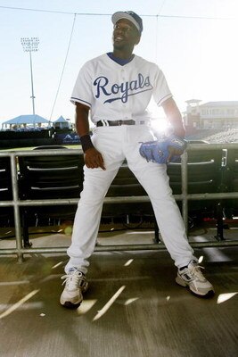SURPRISE, AZ - FEBRUARY 25:  Angel Berroa of the Kansas City Royals poses for a portrait during Photo Day on February 25, 2007 at Surprise Stadium in Surprise, Arizona. (Photo by Jonathan Ferrey/Getty Images)