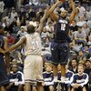 WASHINGTON - JANUARY 12:   A.J. Price #12 of the University of Connecticut takes a jump shot against the Georgetown Hoyas at the Verizon Center on January 12, 2008 in Washington, D.C. (Photo by Greg Fiume/Getty Images)