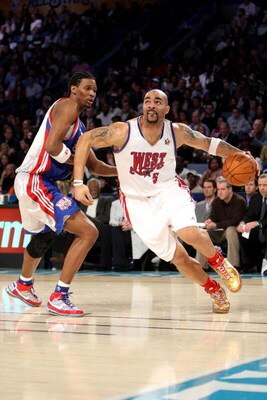 NEW ORLEANS - FEBRUARY 17:  Carlos Boozer #5 of the Western Conference drives to the basket past Chris Bosh #4 of the Eastern Conference during the 57th NBA All-Star Game, part of 2008 NBA All-Star Weekend at the New Orleans Arena on February 17, 2008 in 